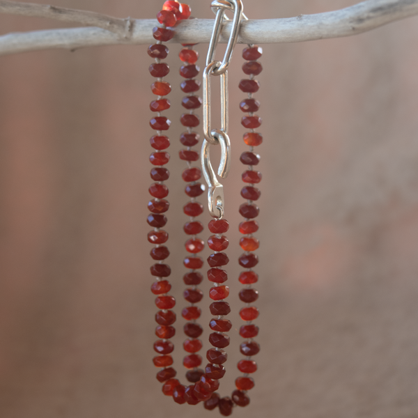 Carnelian Eliza Necklace