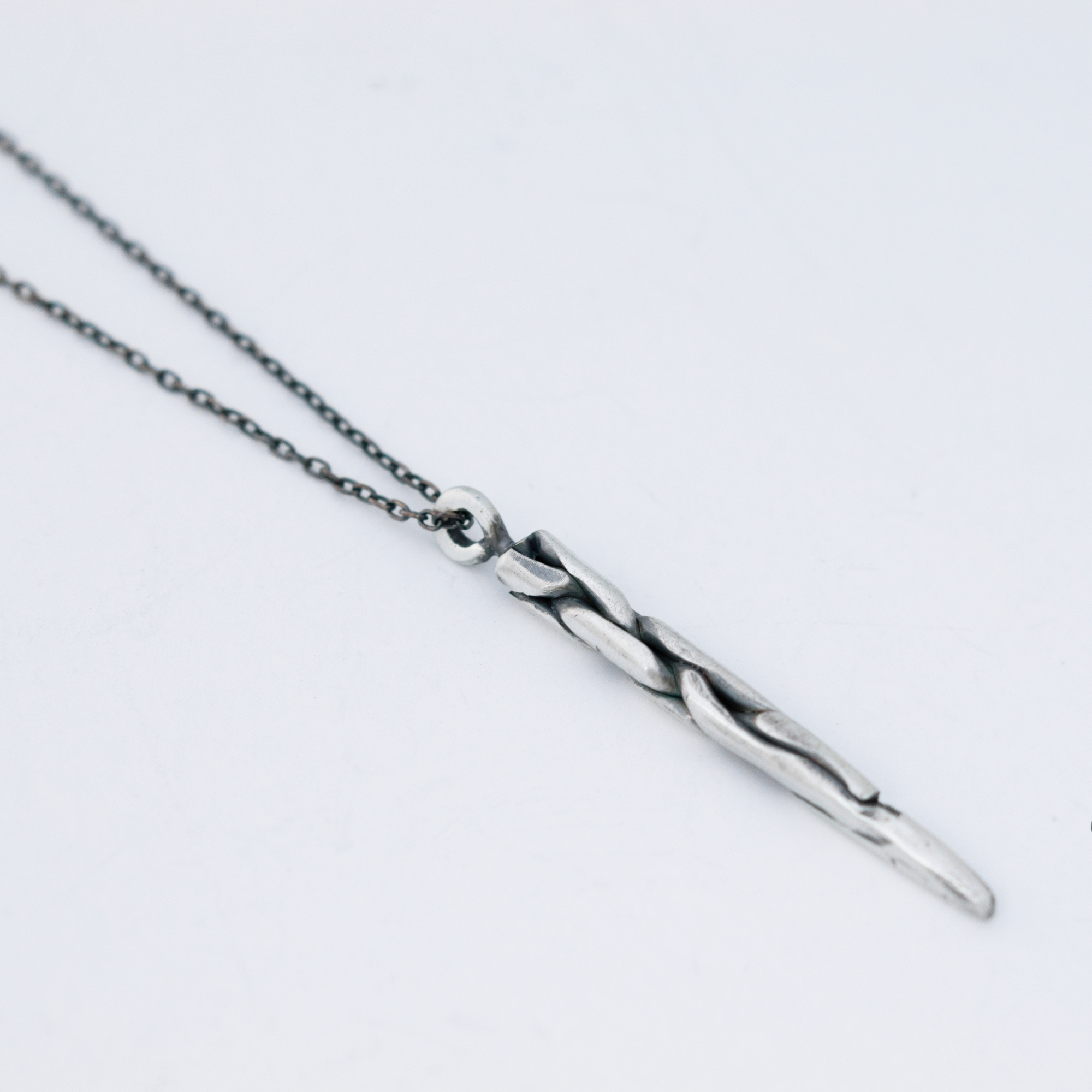 Woven Dagger Necklace