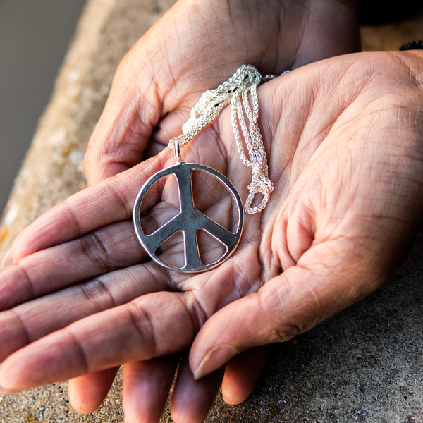 Peace Sign Necklace